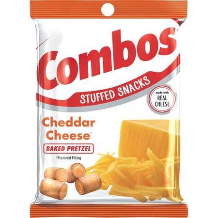 COMBOS Combos Cheddar Cheese Pretzel Combo Snack 6.3 oz., PK12 273751